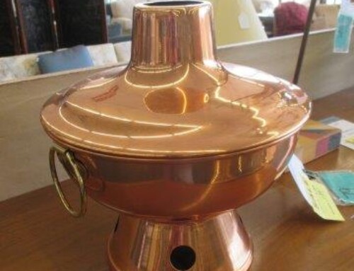 Item #79A – Vintage Copper Mongolian Pot Cooker – SALE $139