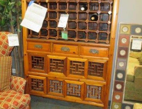 Item #236D – Asian Cabinet or Wine Rack – $495