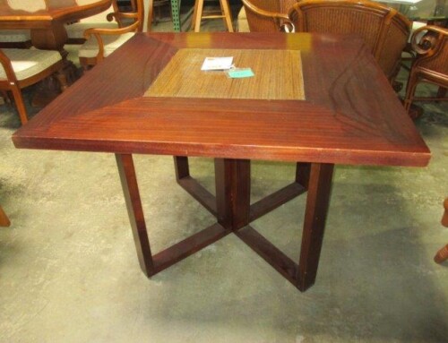 Item #132N – Pier 1 Square Dining Table – SALE $99