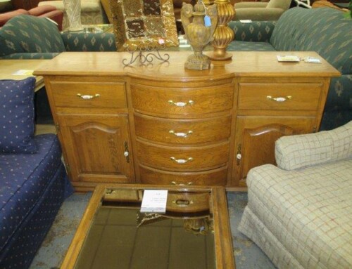 Item #21J –  Oak Buffet – SALE $37