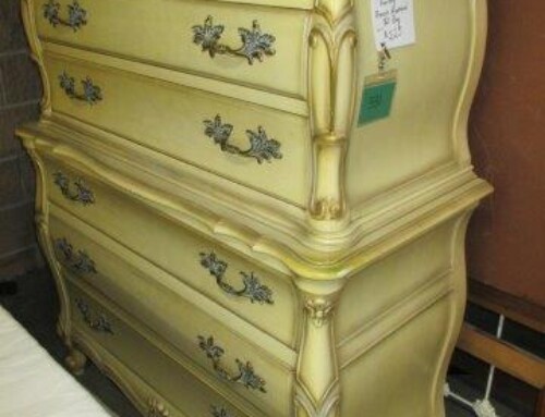 Item #311O – Vintage Huntley French Provincial Tall Boy – $225