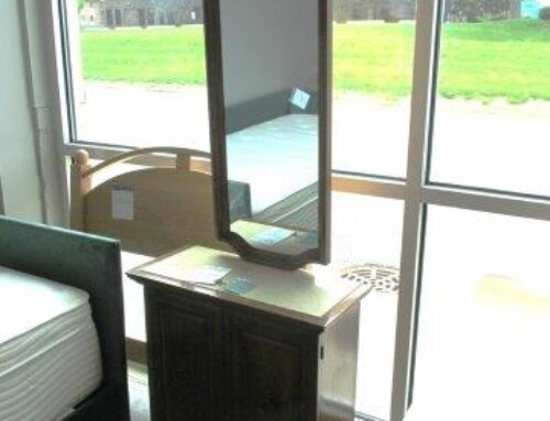 Item #229P – Slim Cabinet & Mirror – $35